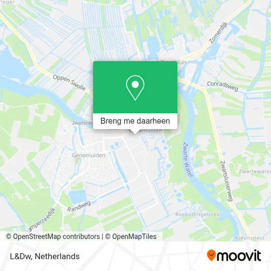 L&Dw kaart
