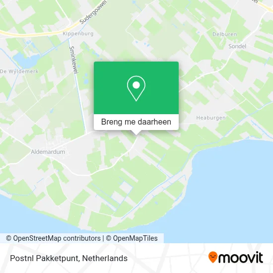 Postnl Pakketpunt kaart
