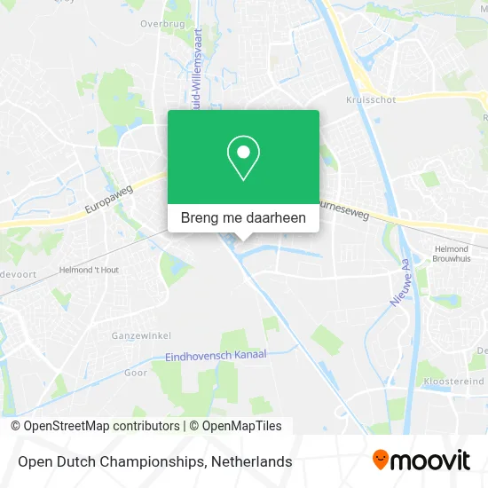 Open Dutch Championships kaart