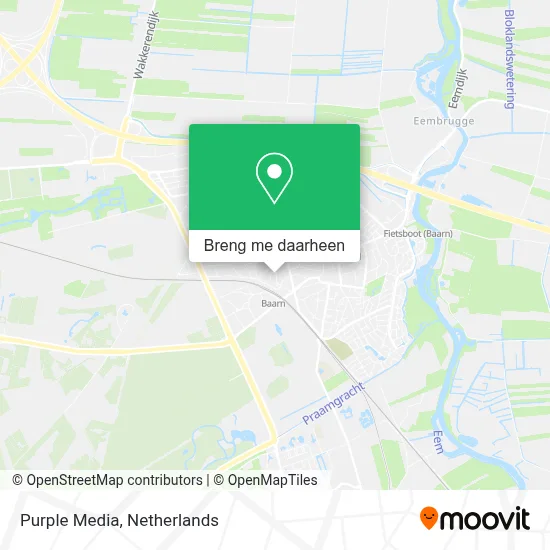 Purple Media kaart