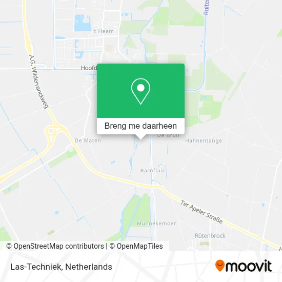 Las-Techniek kaart