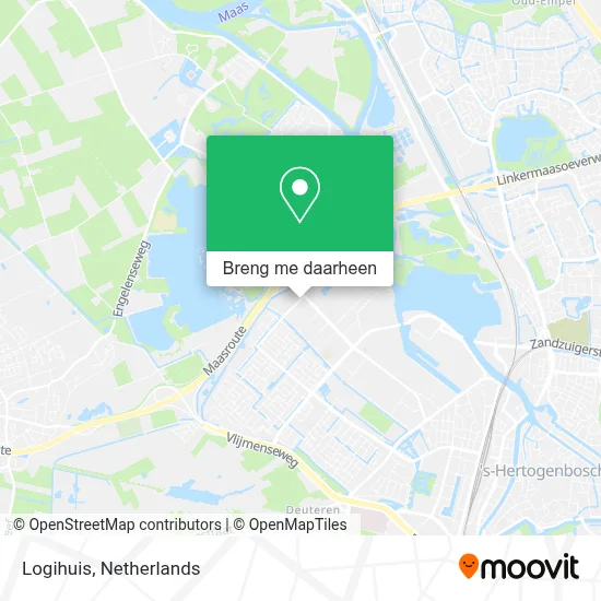 Logihuis kaart