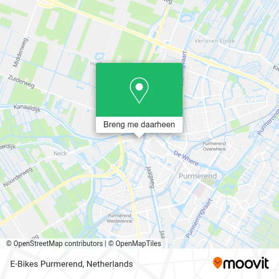 E-Bikes Purmerend kaart