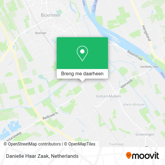 Danielle Haar Zaak kaart
