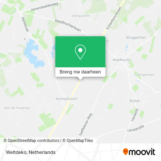 Weltdeko kaart