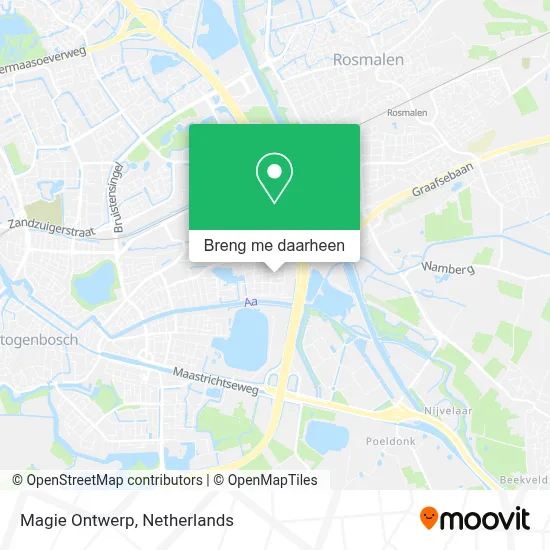 Magie Ontwerp kaart
