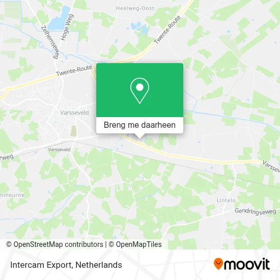 Intercam Export kaart