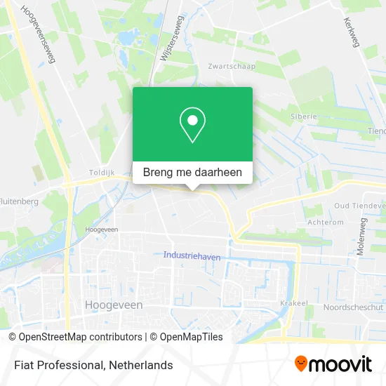 Fiat Professional kaart