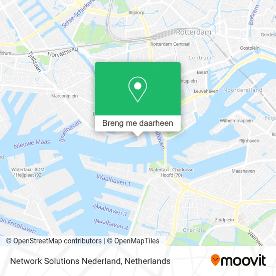 Network Solutions Nederland kaart