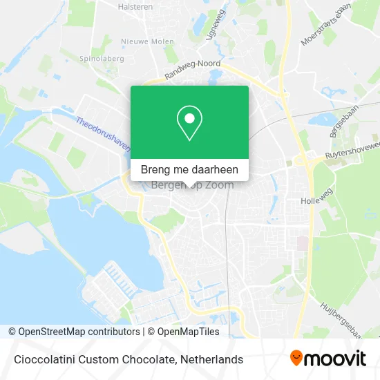 Cioccolatini Custom Chocolate kaart