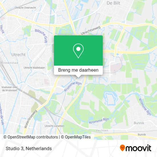 Studio 3 kaart