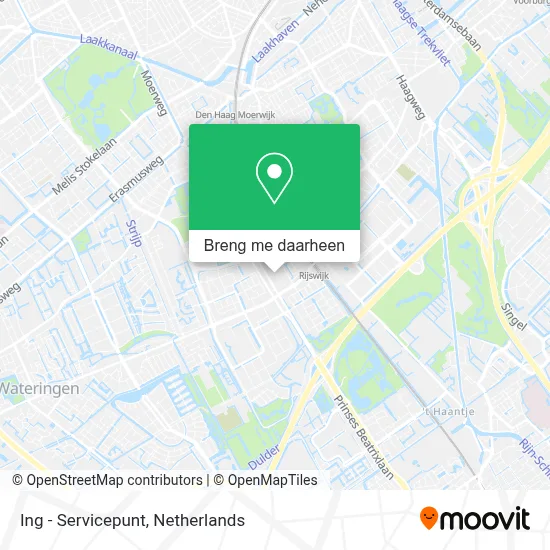 Ing - Servicepunt kaart