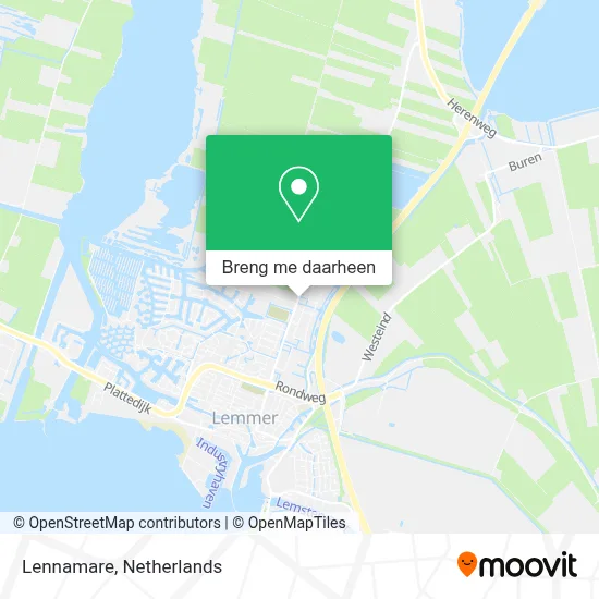 Lennamare kaart