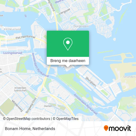 Bonam Home kaart