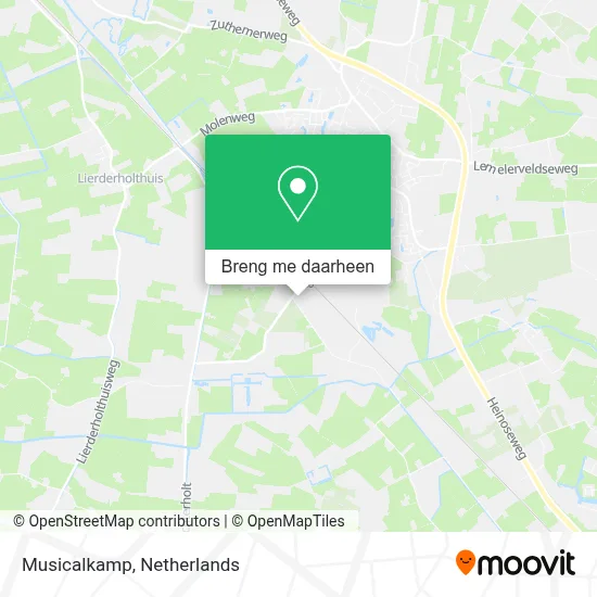 Musicalkamp kaart