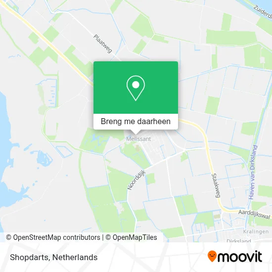 Shopdarts kaart