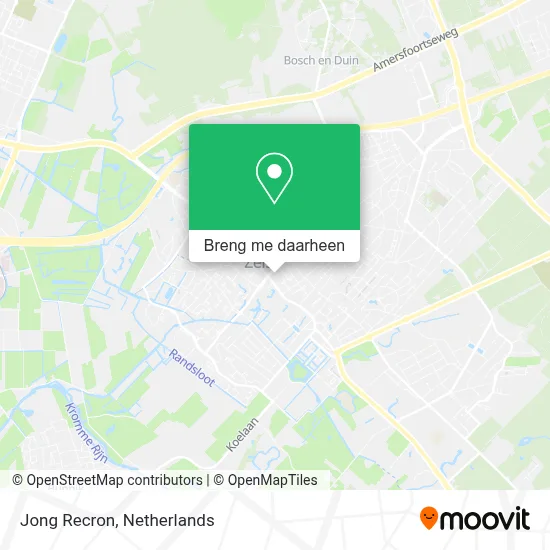 Jong Recron kaart