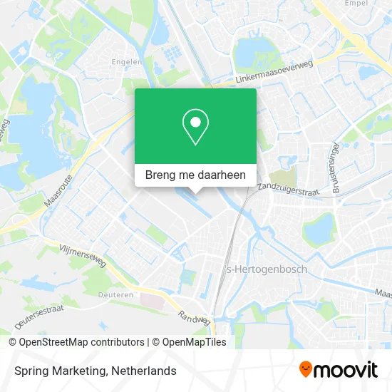 Spring Marketing kaart
