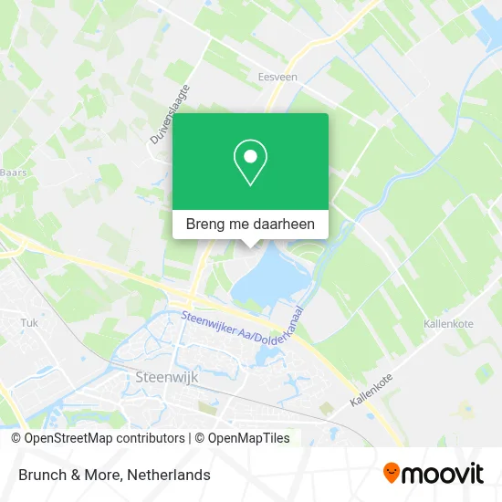 Brunch & More kaart