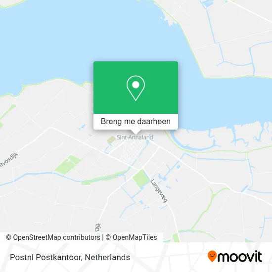 Postnl Postkantoor kaart