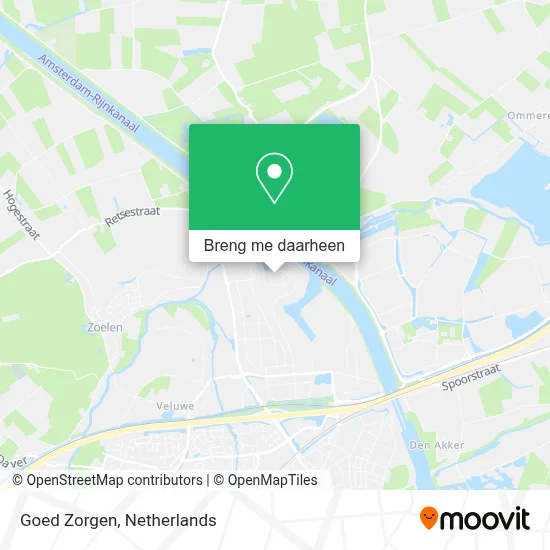 Goed Zorgen kaart