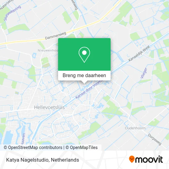 Katya Nagelstudio kaart