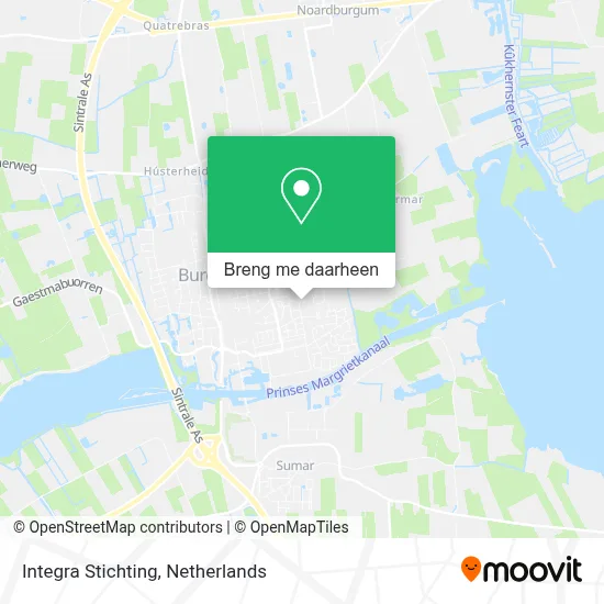 Integra Stichting kaart