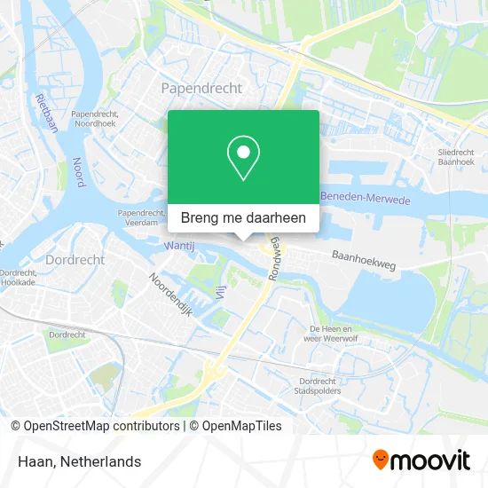 Haan kaart
