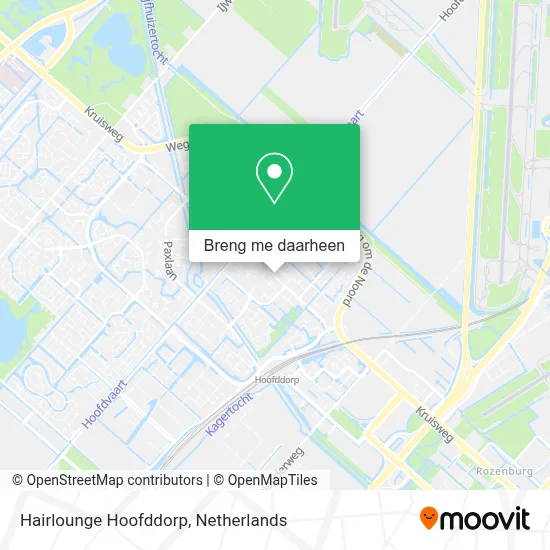 Hairlounge Hoofddorp kaart
