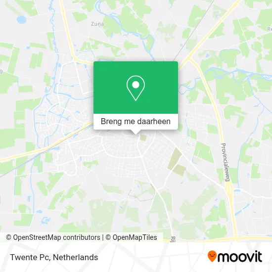 Twente Pc kaart