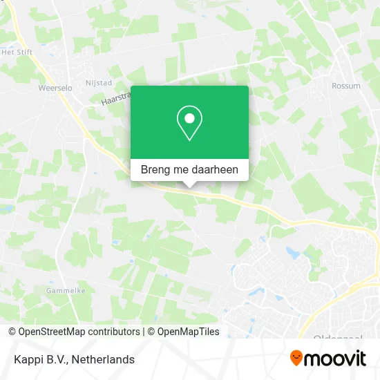 Kappi B.V. kaart