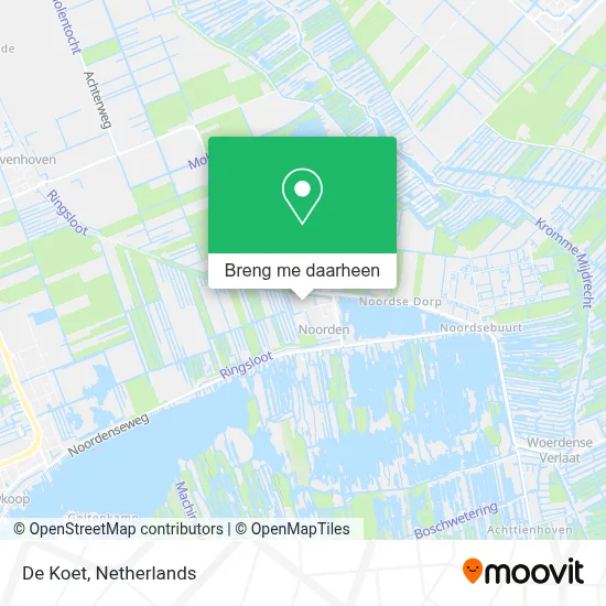 De Koet kaart