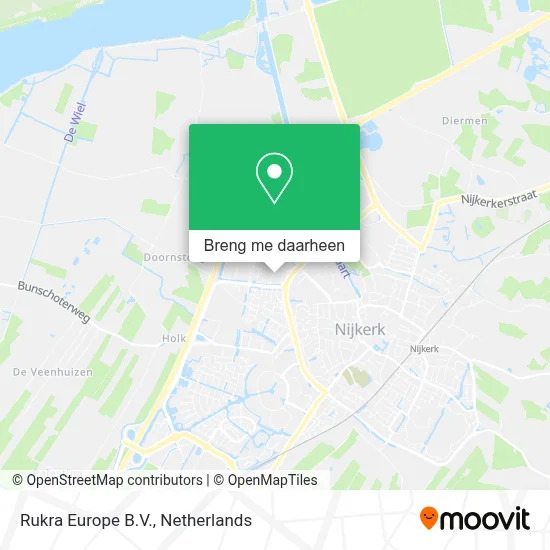 Rukra Europe B.V. kaart
