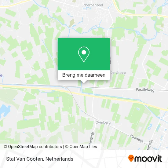 Stal Van Cooten kaart