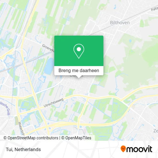 Tui kaart