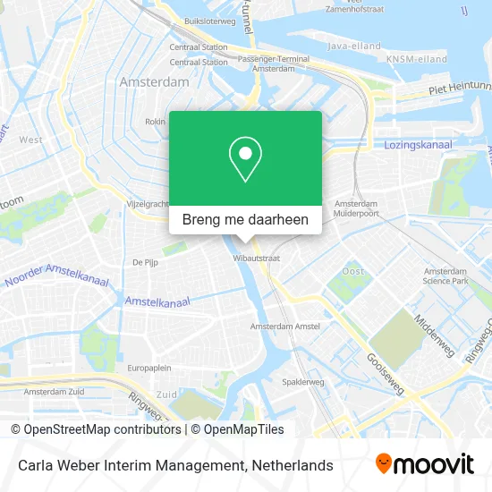 Carla Weber Interim Management kaart