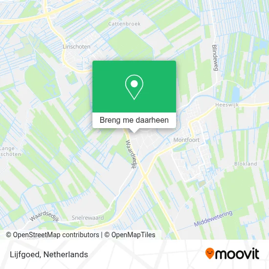 Lijfgoed kaart
