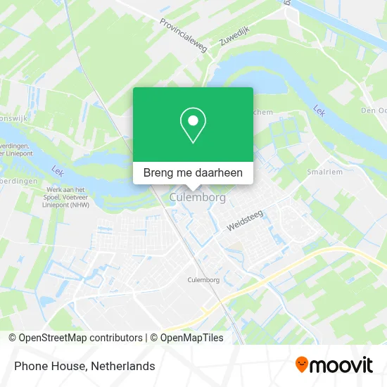 Phone House kaart