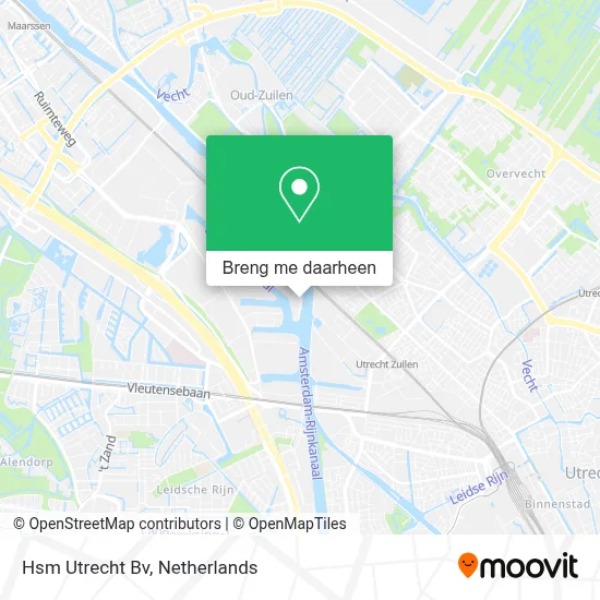Hsm Utrecht Bv kaart
