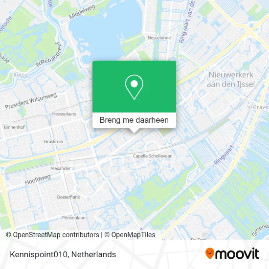 Kennispoint010 kaart