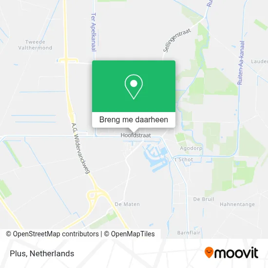 Plus kaart