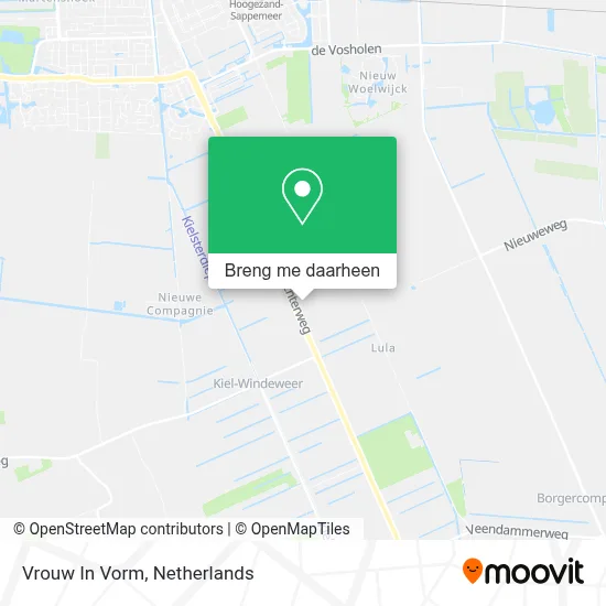 Vrouw In Vorm kaart