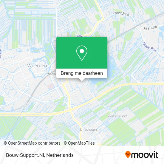 Bouw-Support.Nl kaart