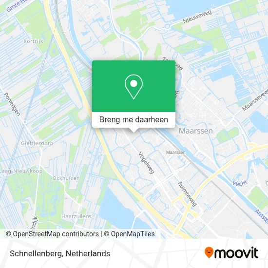 Schnellenberg kaart