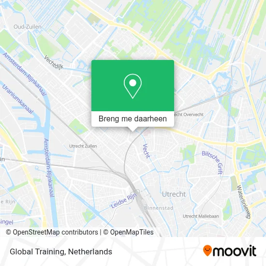 Global Training kaart