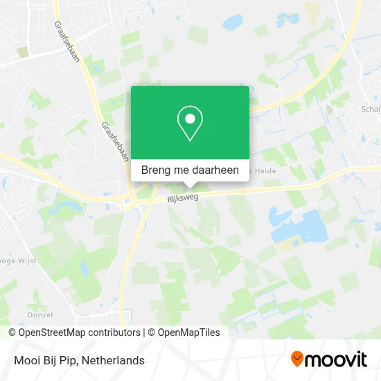 Mooi Bij Pip kaart