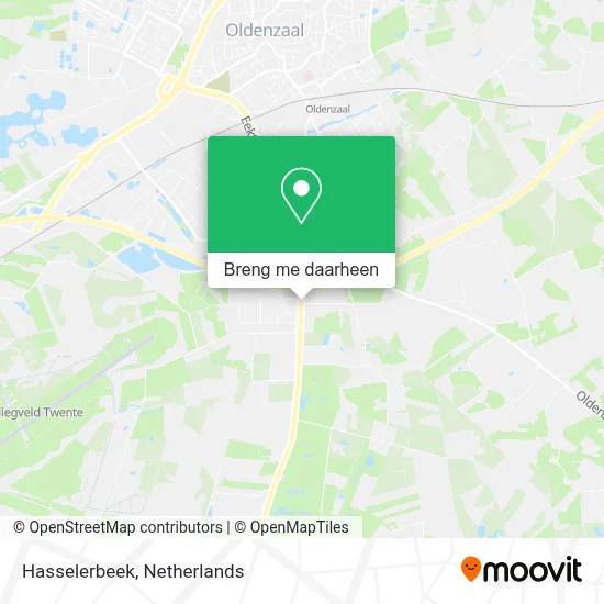 Hasselerbeek kaart