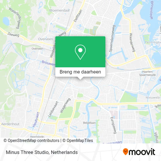 Minus Three Studio kaart