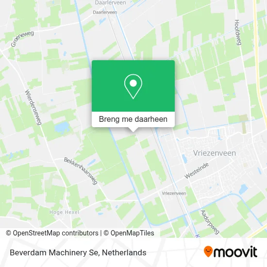 Beverdam Machinery Se kaart