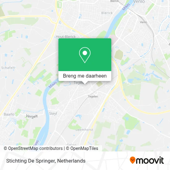 Stichting De Springer kaart